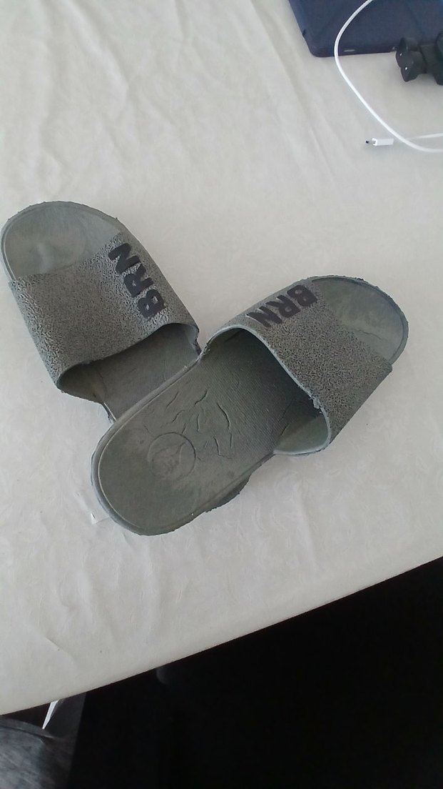 Sıfır Erkek Spor Terlik Velcro Bantlı - Görsel 3