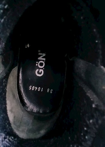 Bayan siyah bot. - Görsel 12