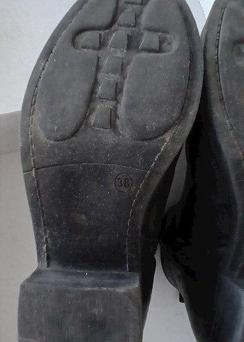 Bayan siyah bot. - Görsel 11