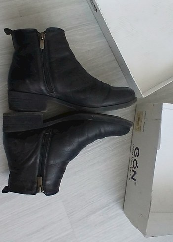 Bayan siyah bot. - Görsel 14