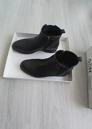 Bayan siyah bot. - Görsel 16