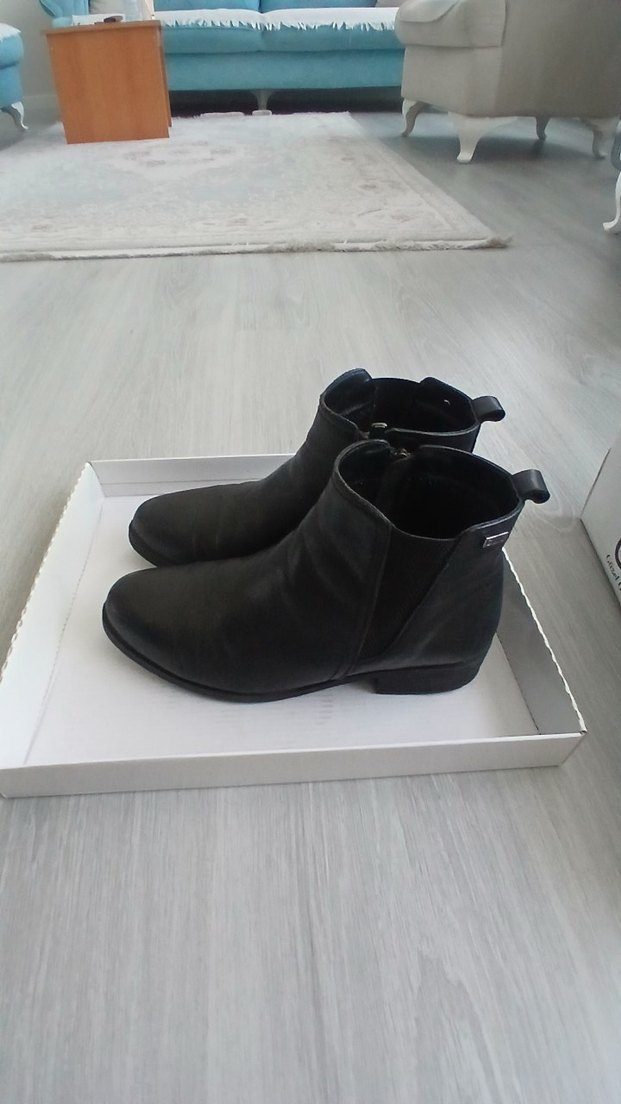 Bayan siyah bot. - Görsel 2