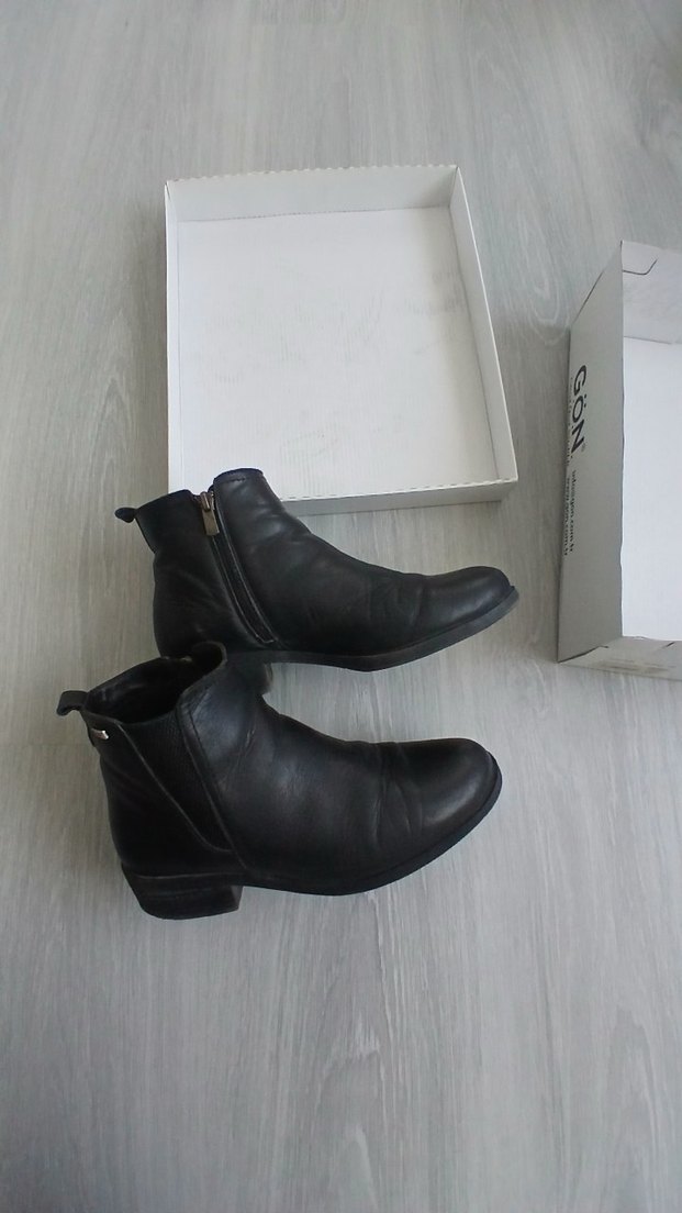 Bayan siyah bot. - Görsel 3