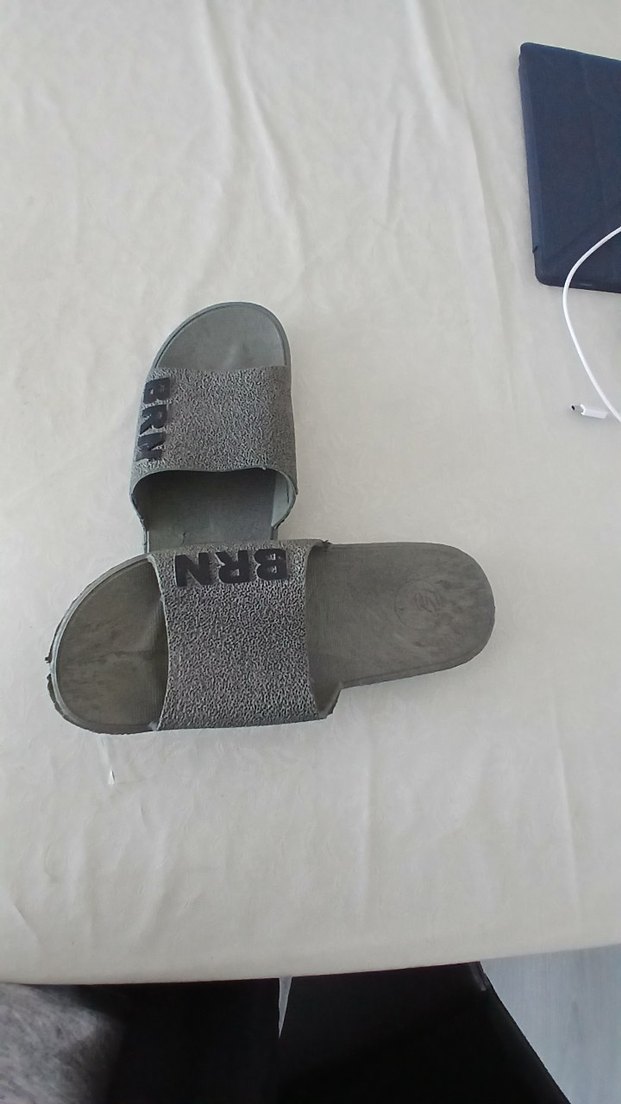 Sıfır Erkek Terlik Velcro Bantlı - Görsel 4