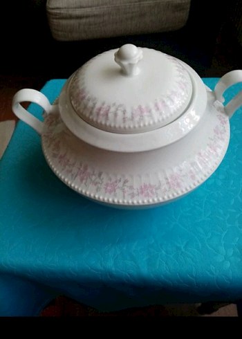 Porselen çorba tenceresi kütahya marka kaliteli. - Görsel 15