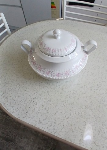 Porselen çorba tenceresi kütahya marka kaliteli. - Görsel 11