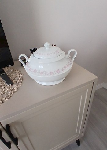 Porselen çorba tenceresi kütahya marka kaliteli. - Görsel 17