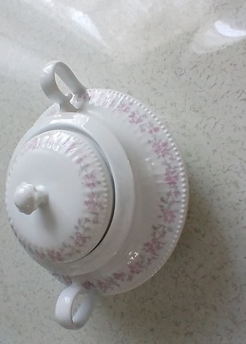 Porselen çorba tenceresi kütahya marka kaliteli. - Görsel 12