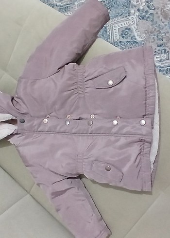 Kız Çocuk Kapüşonlu mont LCW Waikiki marka. - Görsel 9