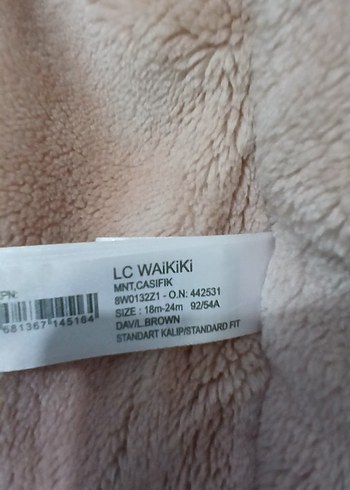 Kız Çocuk Kapüşonlu mont LCW Waikiki marka. - Görsel 6