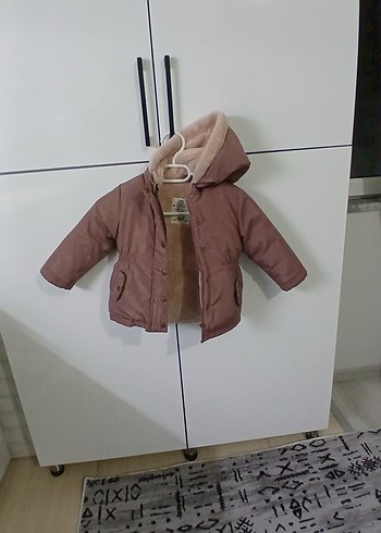 Kız Çocuk Kapüşonlu mont LCW Waikiki marka. - Görsel 7