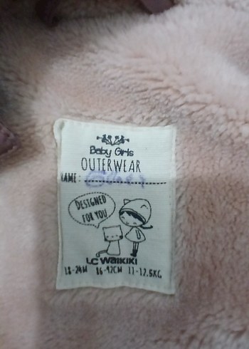 Kız Çocuk Kapüşonlu mont LCW Waikiki marka. - Görsel 5