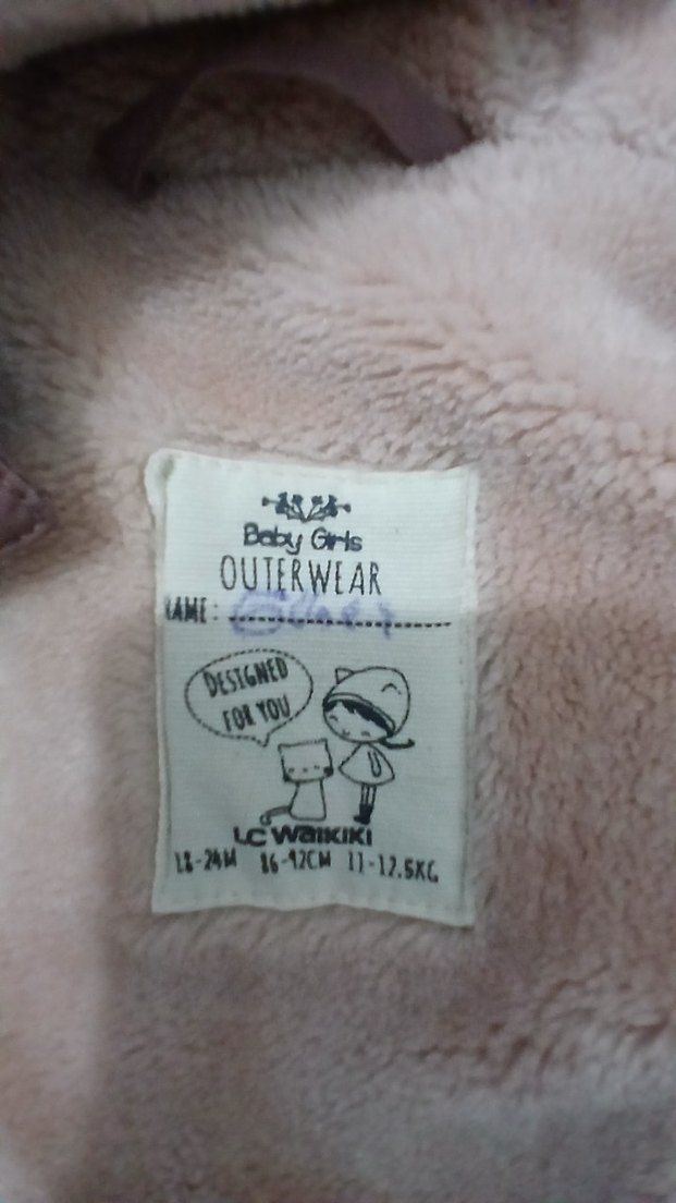 Kız Çocuk Kapüşonlu mont LCW Waikiki marka. - Görsel 5