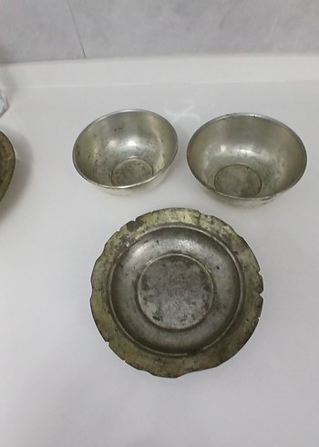 Bakır kase ve tabak 3 tane fiyatı. - Görsel 3
