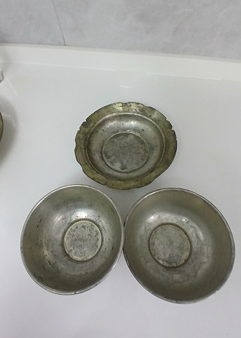 Bakır kase ve tabak 3 tane fiyatı. - Görsel 4