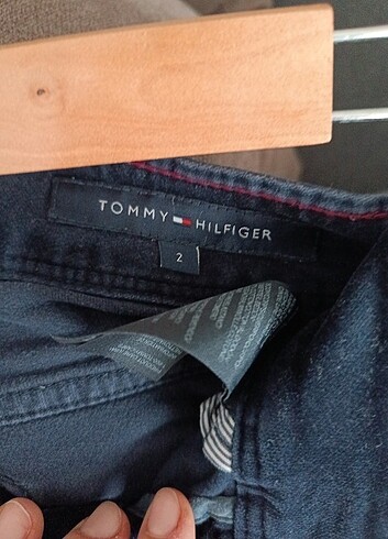 Tommy Hilfiger Tommy Hilfiger Kadın Kadife Pantolon lacivert