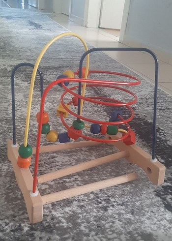 Diğer Renkli Ahşap Eğitici Oyuncak