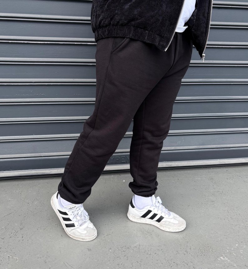 Siyah Erkek Rahat Kesim Eşofman Altı - Görsel 3