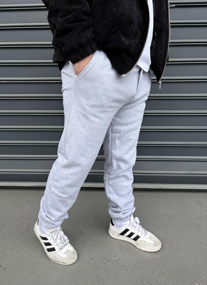 Gri Erkek Rahat Kesim Eşofman Altı - Görsel 2