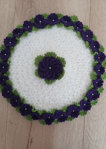 Mor Çiçekli lif - Görsel 3