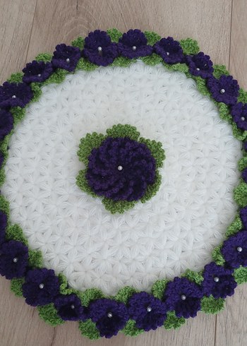 Mor Çiçekli lif - Görsel 13