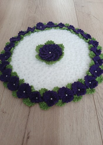 Mor Çiçekli lif - Görsel 4