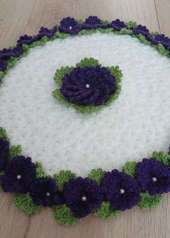 Mor Çiçekli lif - Görsel 11