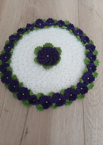 Mor Çiçekli lif - Görsel 6