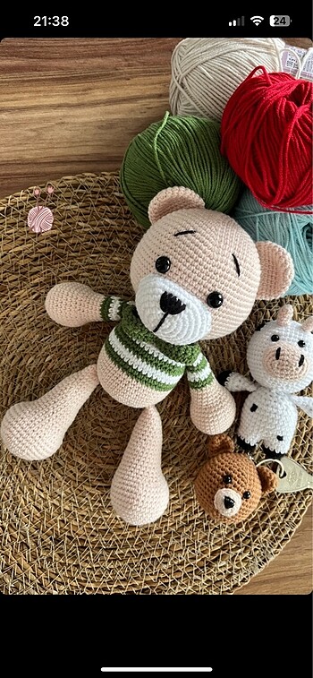 Amigurumi oyuncak ayıcık