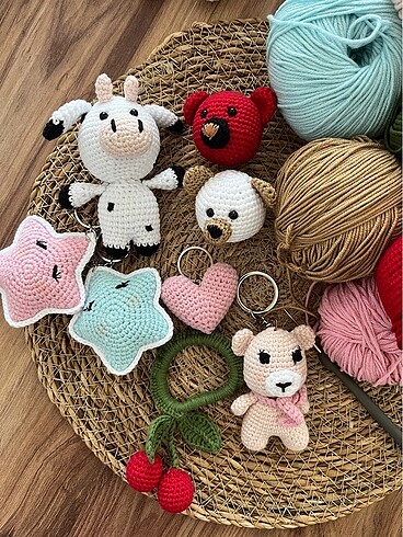 Amigurumi anahtarlık