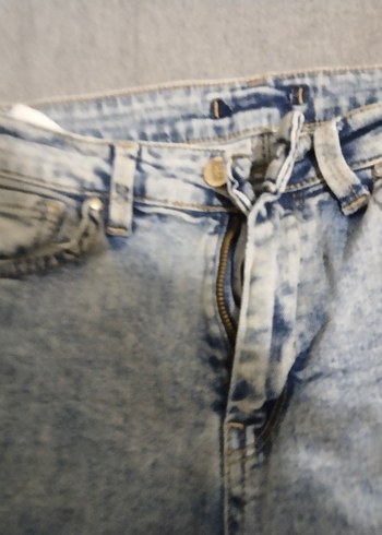 38 Beden Gri Midi Kadın Kot Pantolon