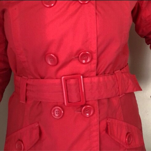 Yeni Pembe Trençkot - Görsel 6