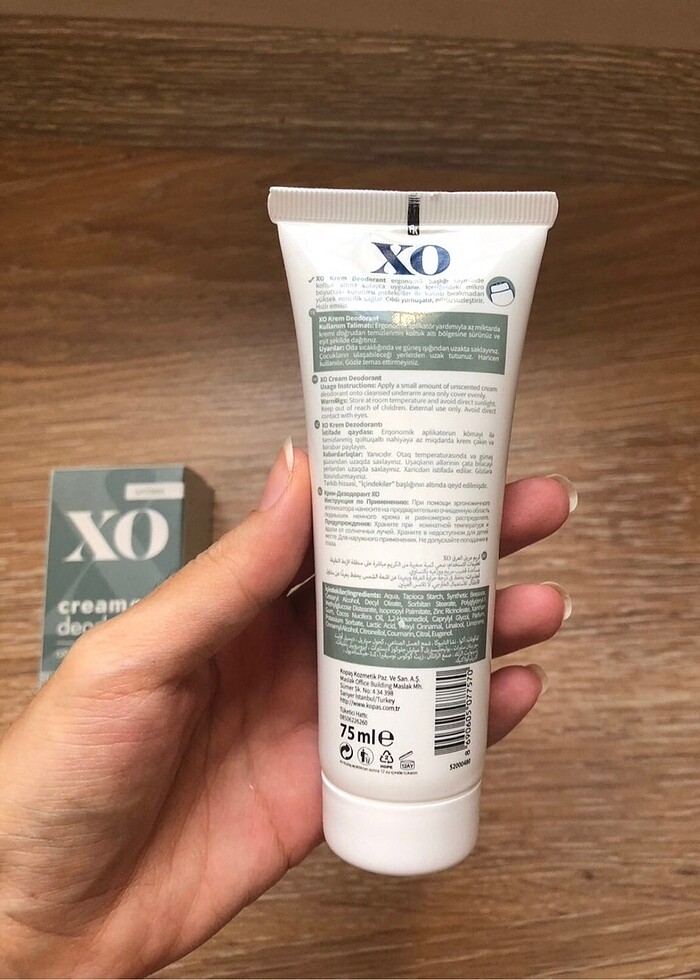 XO Krem deodorant - Görsel 5