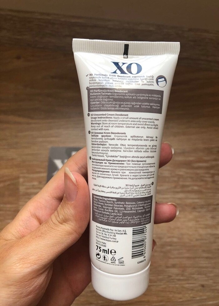 XO Krem deodorant - Görsel 4