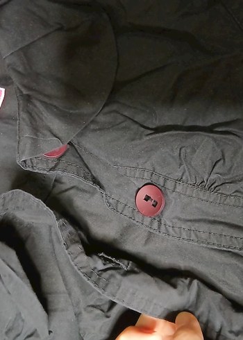 Kadın Siyah Düğmeli Bolero - Görsel 2