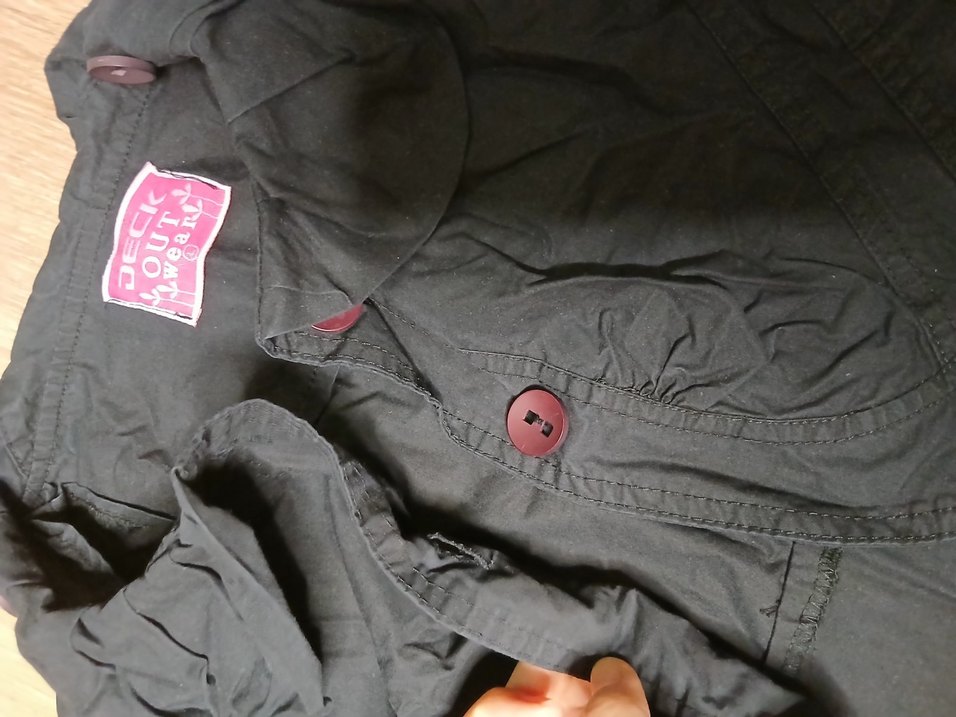 Kadın Siyah Düğmeli Bolero - Görsel 2