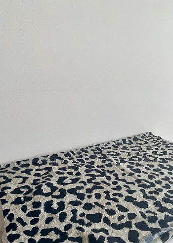 Beden gri Renk Leopar şal