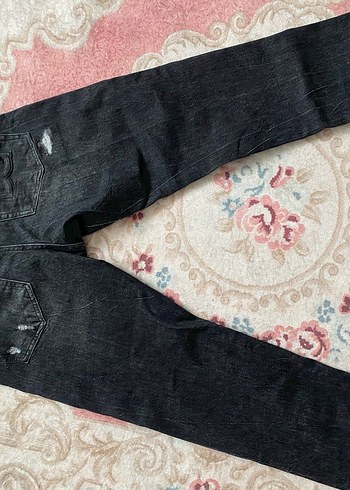 Gri Erkek Denim Jean Pantolon - Görsel 6