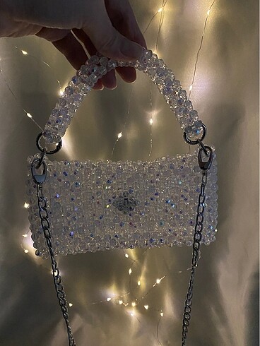 Crystal Bag No:1 White