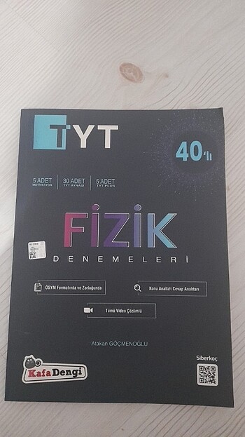 tyt fizik denemesi 