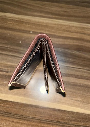 Parlak Kahverengi Minimalist Erkek Cüzdan - Görsel 3