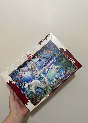 500 Parça Çok Renkli Doğa Temalı Puzzle - Görsel 2