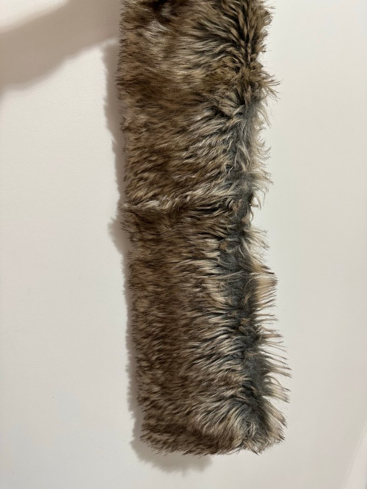 Kadın Kahverengi Suni mont  Kürk - Görsel 3
