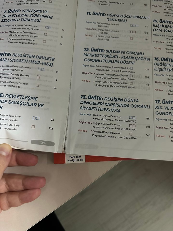 TYT Tarih Soru Bankası - Sedat Palut edu yayınları - Görsel 2