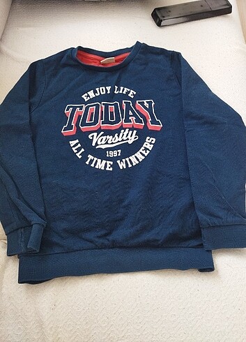 5 Yaş Beden lacivert Renk Sweatshirt
