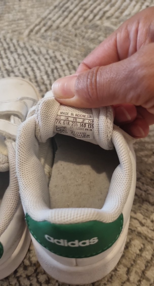 Adidas  Çocuk Beyaz Spor Ayakkabı - Görsel 4