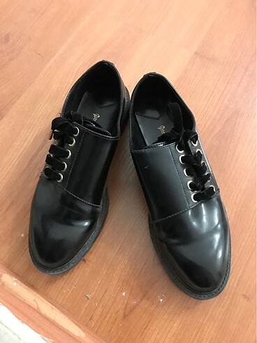 Stradivarius Stradivarius siyah loafer ayakkabı