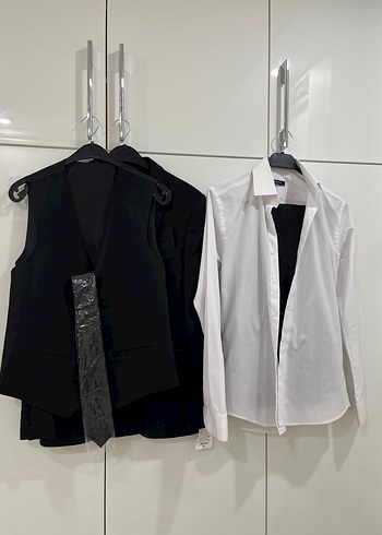 Rabin marka Klasik Siyah Erkek Takım Elbise - Görsel 5