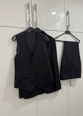 Rabin marka Klasik Siyah Erkek Takım Elbise - Görsel 3