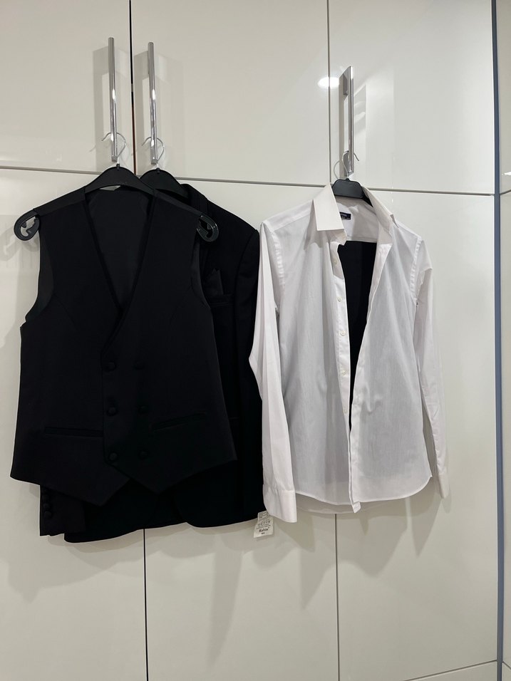 Rabin marka Klasik Siyah Erkek Takım Elbise - Görsel 4